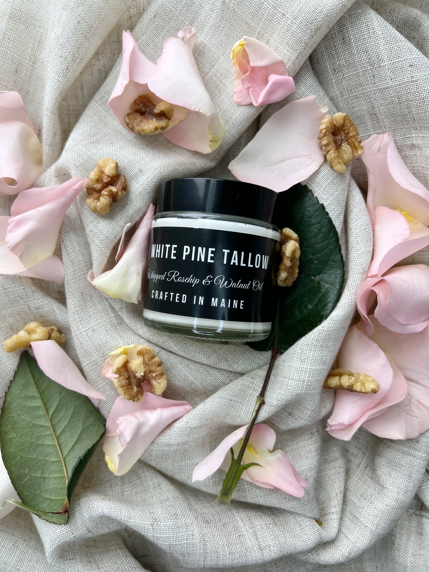 Whipped Rosehip Seed Oil and Walnut Oil Tallow